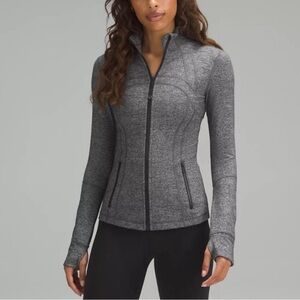 Lululemon define jacket in heather grey size 4